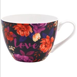 Portobello Wilmslow Floral Love Bone China Mug